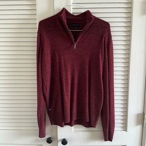 Geoffrey Beene Men’s Long Sleeve 1/4 Zip Pullover